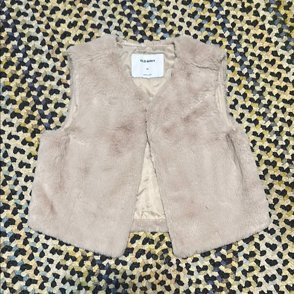 Old Navy Faux Fur Vest